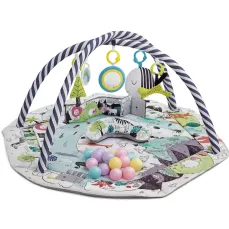 Розвиваючий килимок, з дугами іграшок, для дітей Kinderkraft Smartplay