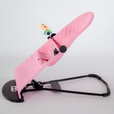 Рожевий універсальний чохол для дитячого шезлонга та крісла-качалки