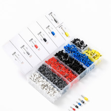 Кримпер, щипці для обтиску гільз 0,25–10 мм² + 1200 гільз у кейсі