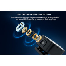 Бездротовий петличний мікрофон PULUZ для iPhone / iPad з Lightning приймачем, чорний