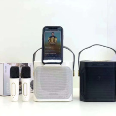 Портативна Bluetooth колонка KOLEER S882 з 2 бездротовими мікрофонами для караоке