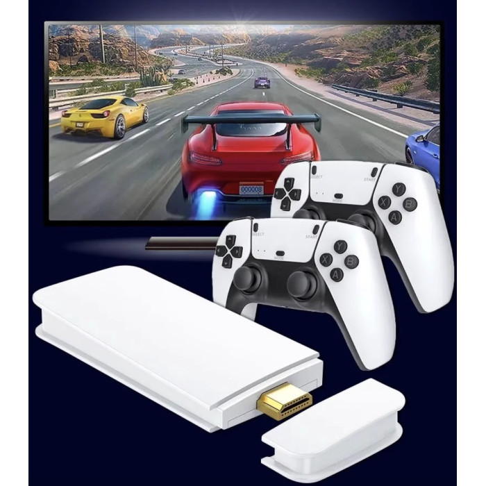 Ігрова консоль 64GB, 4К + 2 джойстики з 20000 іграми, M8Pro / Портативна ігрова приставка для телевізора