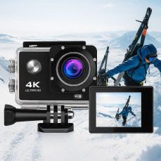 Екшн-камера 4K Wi-Fi з водонепроникним кейсом