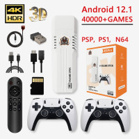 НОВИНКА 2025! Игровая консоль DATA FROG K8Pro — 2 в 1 (Android 12.1 + ретро-система, 40 000 игр)          С