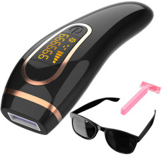 Фотоепілятор IPL Hair Removal — 999900 спалахів, LED дисплей, безболісна епіляція вдома