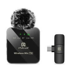 Бездротовий петличний мікрофон для смартфона Puluz, Type-C Phone
