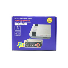 Ігрова ретро-консоль NES620 8-bit HDMI з 2 бездротовими геймпадами та 620 вбудованими іграми