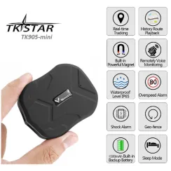 Авто GPS трекер TKSTAR TK-905 Mini — автономный трекер на мощных магнитах с аккумулятором 1500 мАч (до 25 дней работы)